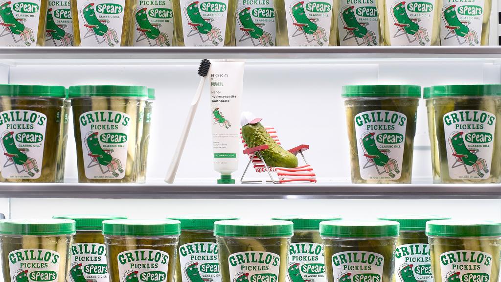 Grillo Debuts Cucumber Dill Toothpaste for National Pickle Day