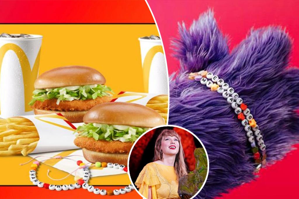 McDonald's Unveils Taylor Swift-Inspired "Bestie Bundle" Meal